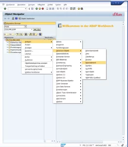 Datenelement anlegen SAP SE80
